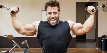 Cum să câștige masei musculare la om acasă sau o femeie - nutriție și program de exerciții