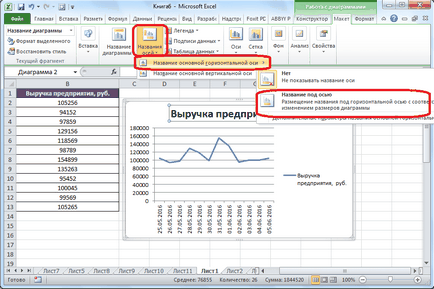 Cum de a desena un grafic în Excel