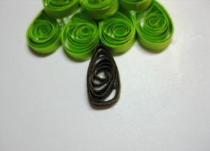 Carte poștală cu mâinile lor de la Quilling