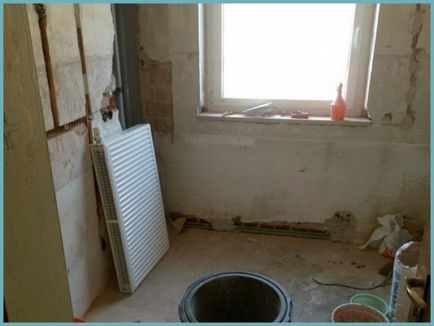 Înlocuirea radiatorului cu mâinile Înlocuirea radiatorului cu mâinile
