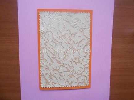 Carte poștală cu mâinile lor de la Quilling