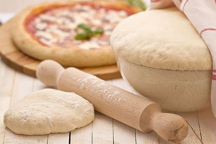 aluat de pizza cum să gătească