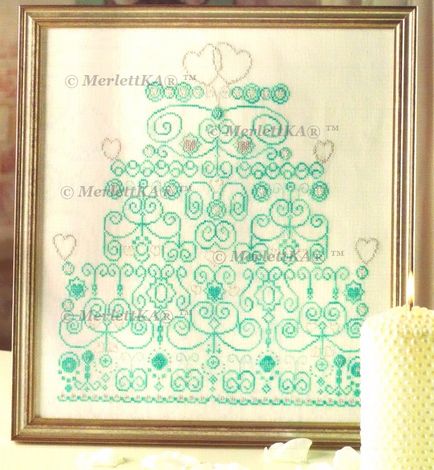 metrici de nunta Cross Stitch