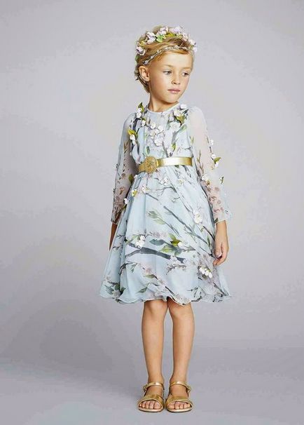 100 moda idei de moda pentru copii, în 2017 primavara - vara în fotografie