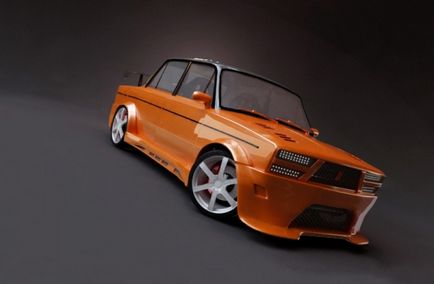 15 cele mai originale de tuning VAZ-2106