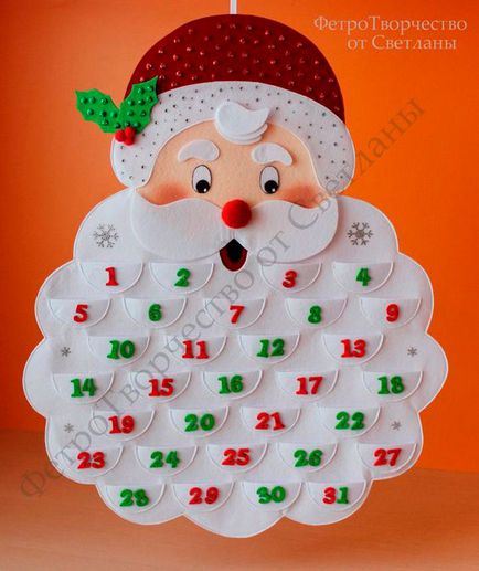 Advent calendar pentru copiii cu propriile lor mâini, 47 de idei pentru calendarul Advent