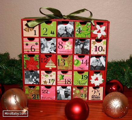 Advent calendar pentru copiii cu propriile lor mâini, 47 de idei pentru calendarul Advent