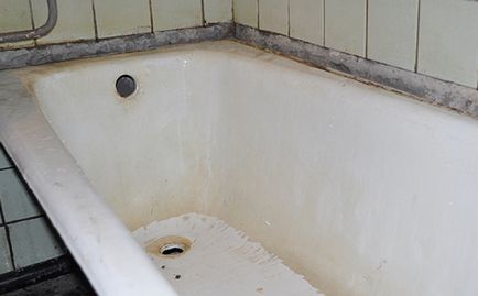 linie acrilice în baie - este un mod simplu și economic pentru a restabili instalații sanitare