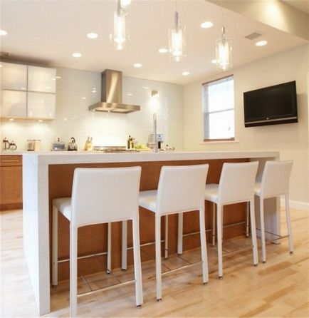 suportul de bar pentru bucătărie de design element de luminos (multe fotografii) Dream House