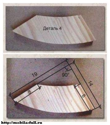 Scaun de bar cu mâinile sale diagrame, desene, instrucțiuni