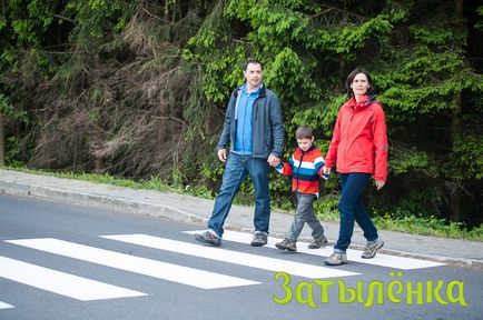 Siguranța copiilor pe drum - un portal pentru mame zatylonka
