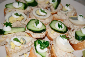 Sandwich-uri cu caviar rețete Pollock pentru mâncăruri gustoase