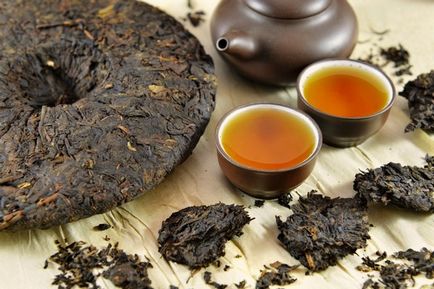 Puer ceai, caracteristicile sale neobișnuite și gust