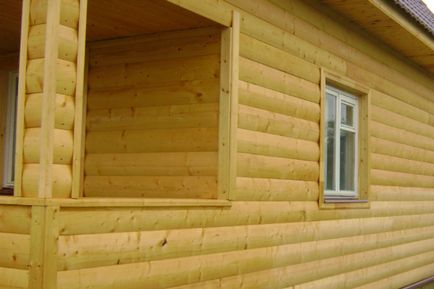 Cum de a decora fațada o bucată de lemn materiale de revizuire casa