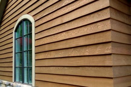 Cum de a decora fațada o bucată de lemn materiale de revizuire casa