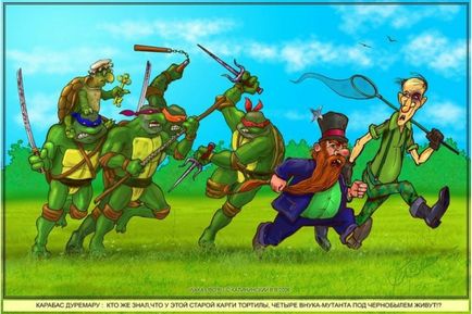Testoasele Ninja, Netlore Ninja Turtles, personaje religioase, desene animate