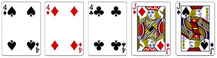 Care este casa plină în poker - compilația cote și combinația puterea full house