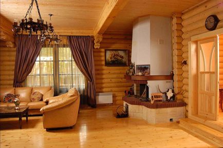 interior Cottage, decor rustic economie