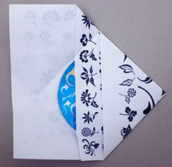 Efectuarea de discul plic dintr-o foaie de hârtie