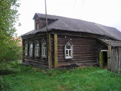 colibe de lemn din Rusia