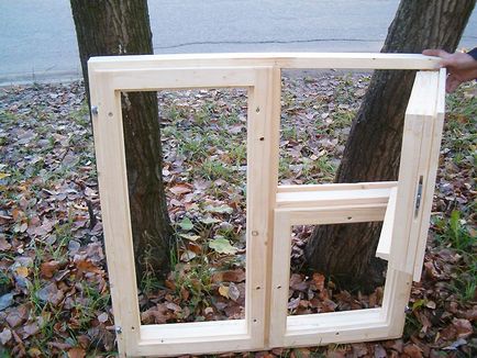 Rame din lemn pentru ferestre cum să facă propriile lor mâini