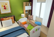 Copiii și dormitor în fotografie cu o camera compatibile pentru adulți și copii, părinți pentru copii