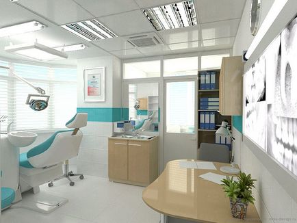 Clinica Design proiect Stomatologie interior