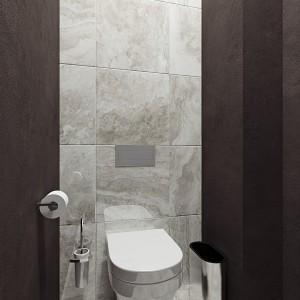 Design-ul de toaletă, un mic pătrat de design de toaletă, baie, articole de renovare, lecții, materiale video,