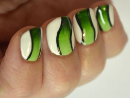 Design de unghii verde, manichiura cu poze 30 poze
