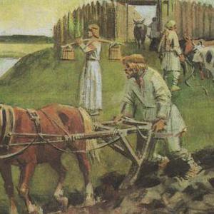 Antică viață slavii, manierele, obiceiurile, ocuparea forței de muncă, agricultură