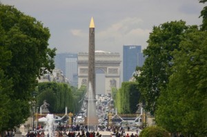 Champs Elysees din Paris