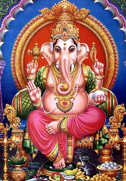 Ganesha, mitologia hindusă, zei