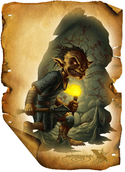 Goblin - goblin Enciclopedia bestiar mitologice