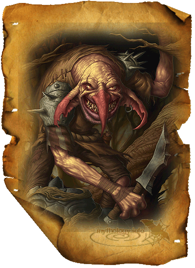 Goblin - goblin Enciclopedia bestiar mitologice