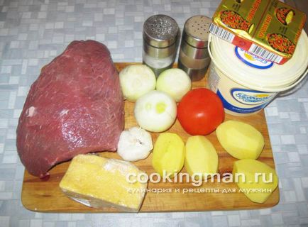 Tocană de vită în oală - gătit pentru bărbați (tocană de vită cu legume) Tocană de vită în oală - gătit pentru bărbați