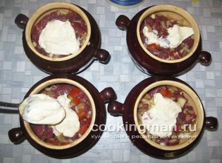 Tocană de vită în oală - gătit pentru bărbați (tocană) Tocană de vită în oală - gătit pentru bărbați