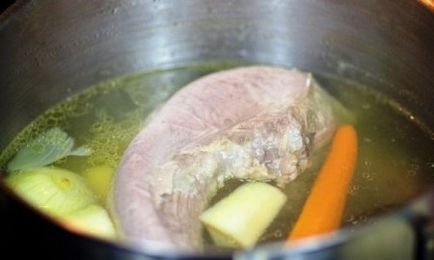 Carne de vită limba - gătit rețete cu fotografii