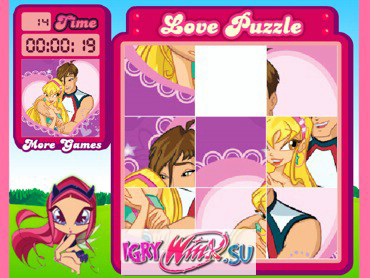 Joc puzzle Winx