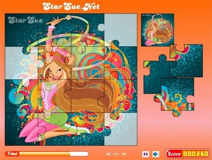 Jocuri Winx puzzle - Online gratuit