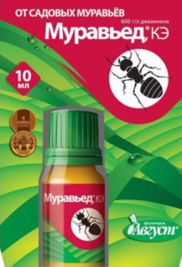 instructiuni anteater Insecticid pentru utilizare, descriere, comentarii