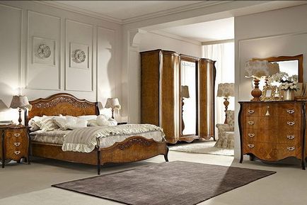 Interiorul dormitor în stil clasic - 30 cele mai bune fotografii