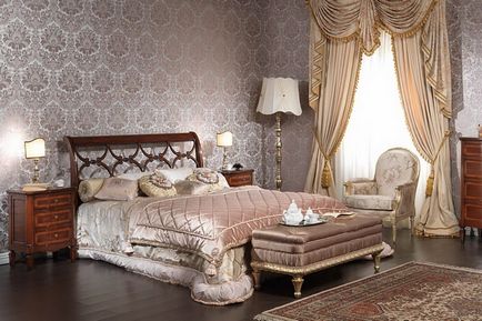 Interiorul dormitor în stil clasic - 30 cele mai bune fotografii