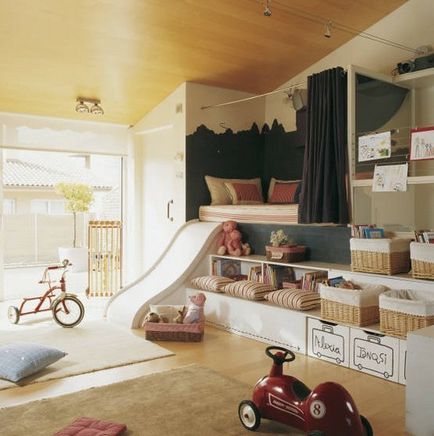 design interesant de camere de copii - 33 de idei