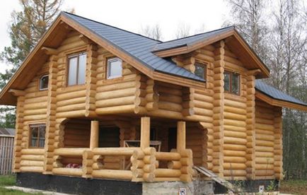 Ce mai bine pentru a construi o casa de lemn dintr-o bucata, busteni si lemn rotund, consiliere cu privire la reparații casnice