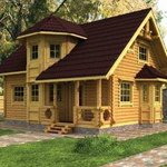 Ce mai bine pentru a construi o casa de lemn dintr-o bucata, busteni si lemn rotund, consiliere cu privire la reparații casnice