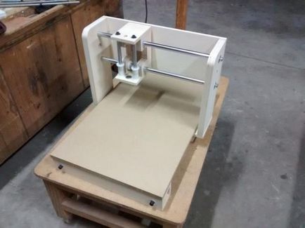 cnc mașină de fabricație Arduino pe bază de lemn