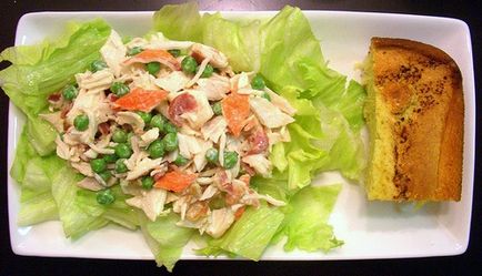 Cum să se pregătească o salata de crab bastoane