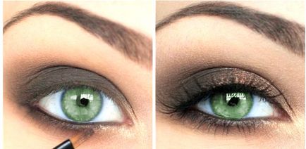Ce ar trebui să fie sub machiaj rochie albastru (albastru) Ce ar trebui să fie un make-up sub rochie albastră