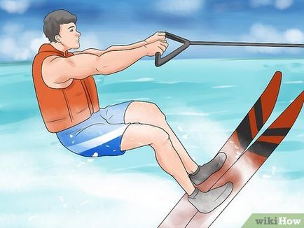 Cum să călărească o pereche de schiuri de apă