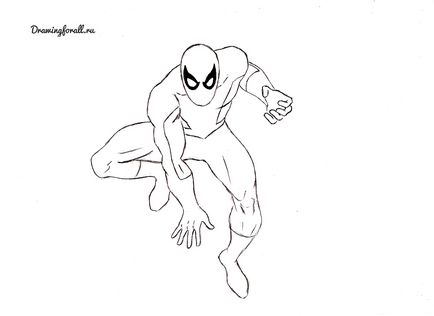 Cum de a desena Spiderman în etape